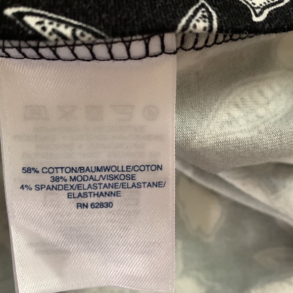 Landsend scoop neck midi dress with ruched waistband. Size medium Tall. - Picture 6 of 8